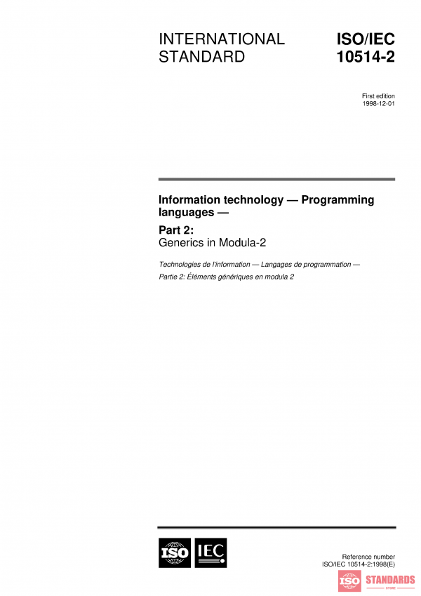 ISO/IEC 10514-2:1998 PDF