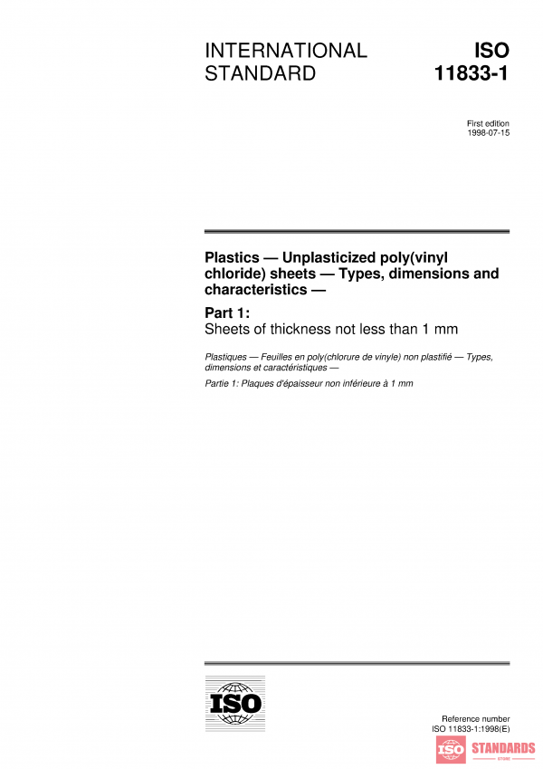 ISO 11833-1:1998 PDF