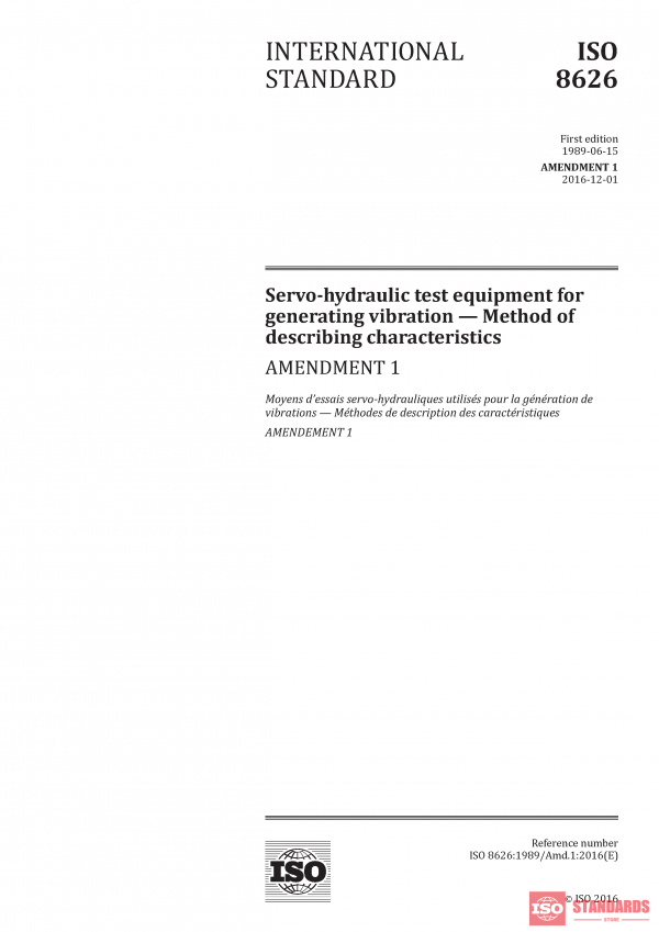 ISO 8626:1989/Amd 1:2016 PDF