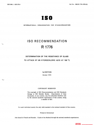 ISO/R 1776:1970 PDF