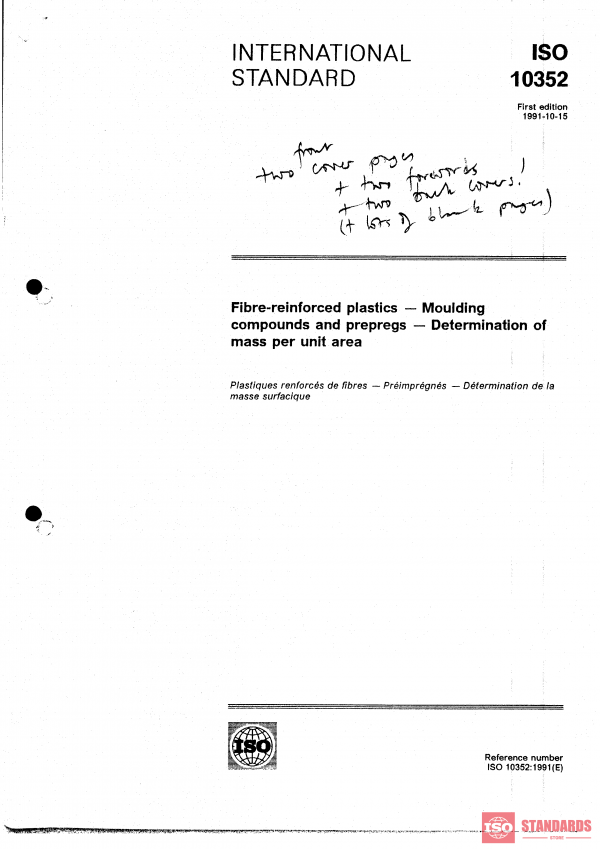 ISO 10352:1991 PDF
