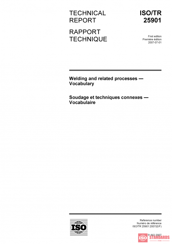 ISO/TR 25901:2007 PDF