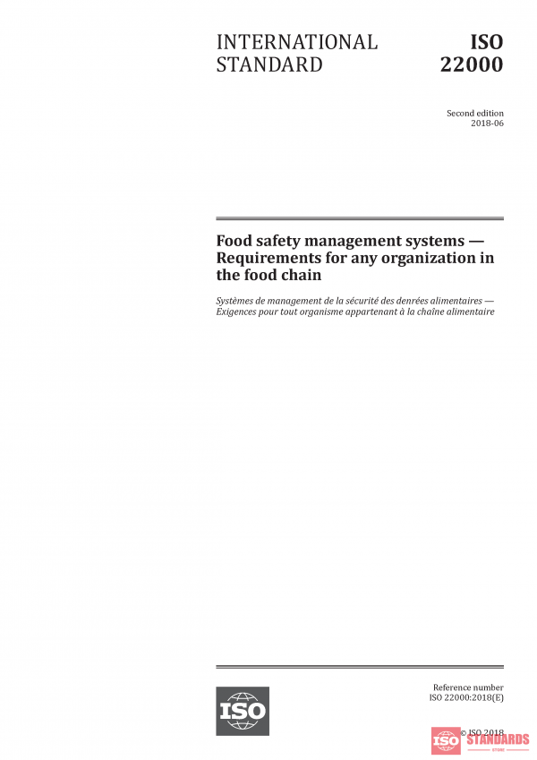 ISO 22000:2018 PDF