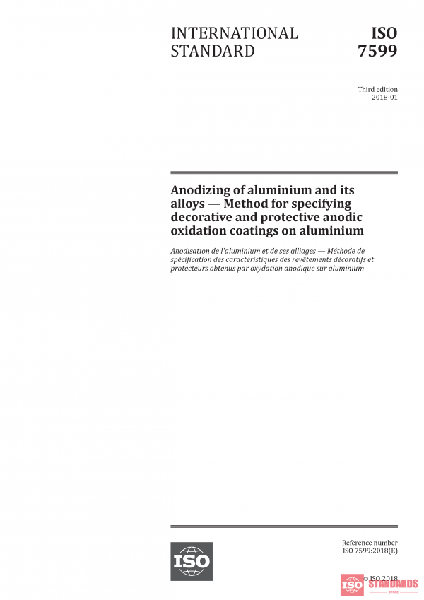 ISO 7599:2018 PDF