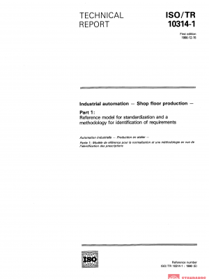 ISO/TR 10314-1:1990 PDF