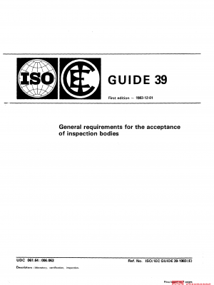 ISO/IEC Guide 39:1983 PDF