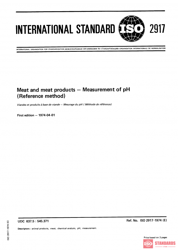 ISO 2917:1974 PDF