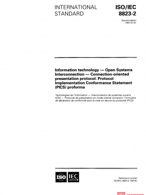ISO/IEC 8823-2:1997 PDF