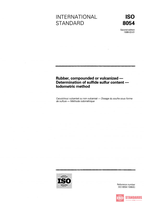 ISO 8054:1996 PDF