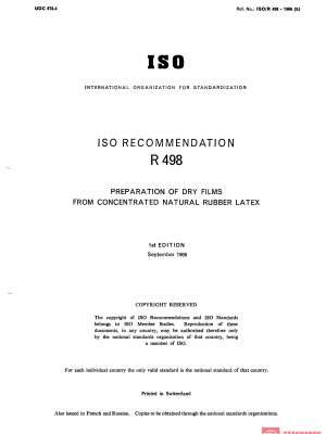 ISO/R 498:1966 PDF