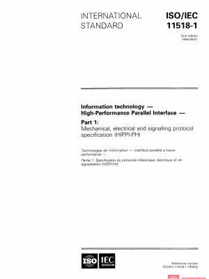 ISO/IEC 11518-1:1995 PDF