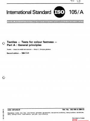 ISO 105-A:1984 PDF