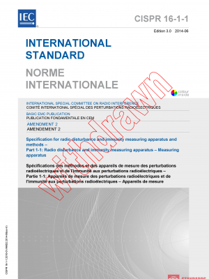 CISPR 16-1-1:2010/AMD2:2014 PDF
