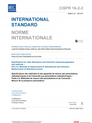 CISPR 16 2-2 ed 2.0 (2010-07):2010 PDF