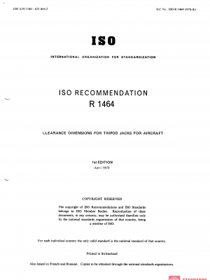 ISO/R 1464:1970 PDF