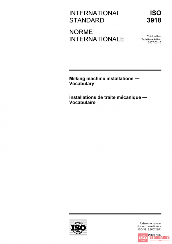 ISO 3918:2007 PDF
