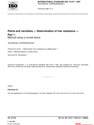ISO 12137-1:1997/Cor 1:1998 PDF