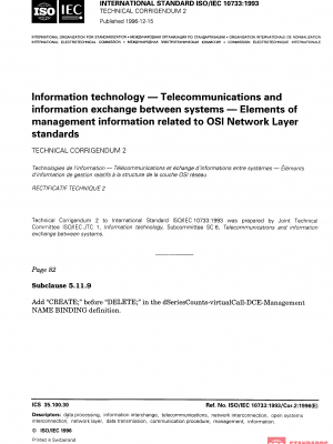 ISO/IEC 10733:1993/Cor 2:1996 PDF