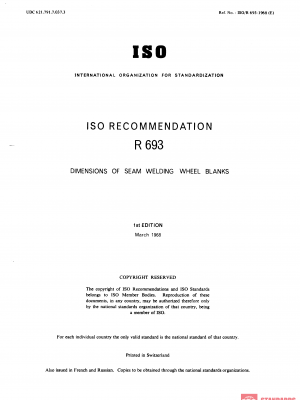 ISO/R 693:1968 PDF
