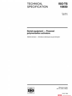 ISO/TS 10650:1999 PDF
