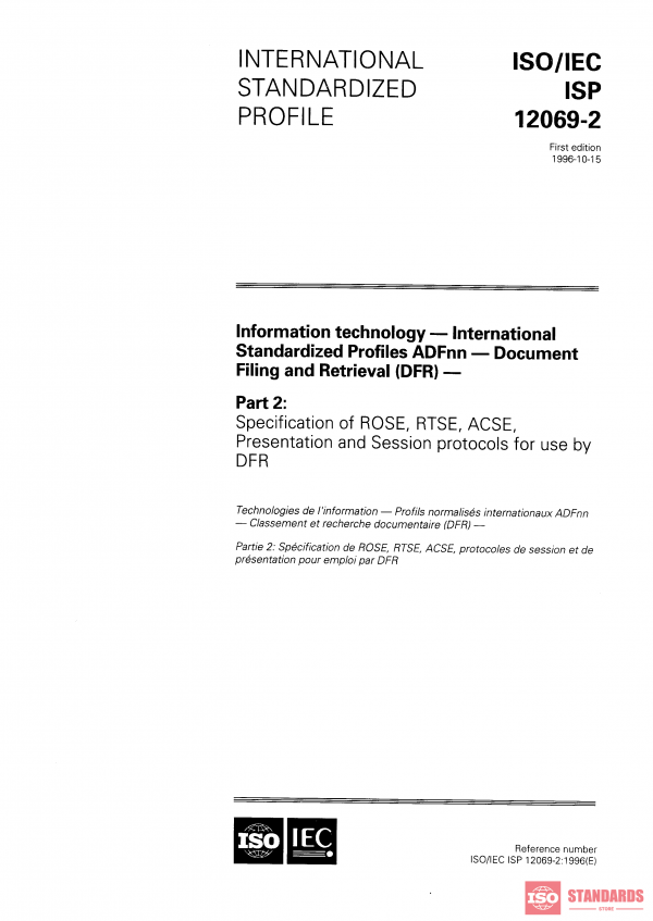 ISO/IEC ISP 12069-2:1996 PDF
