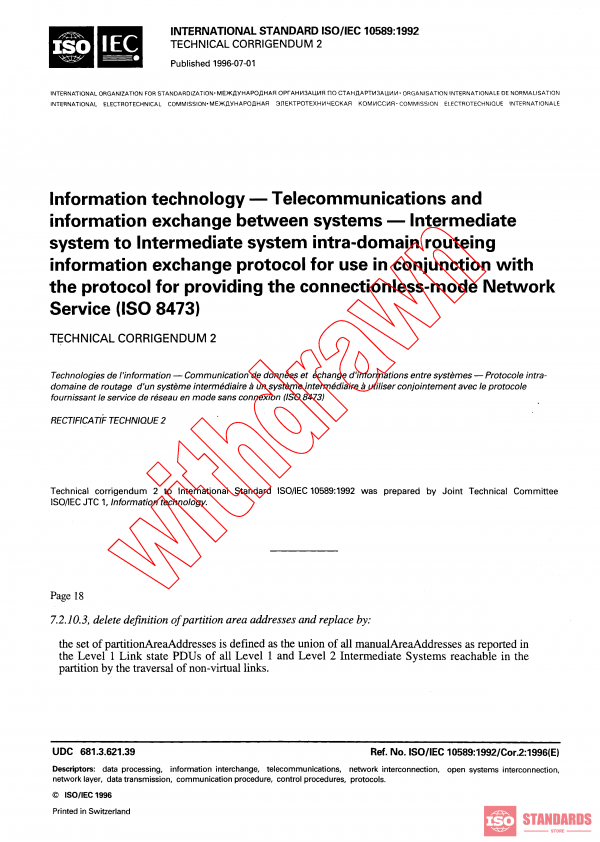 ISO/IEC 10589:1992/COR2:1996 PDF