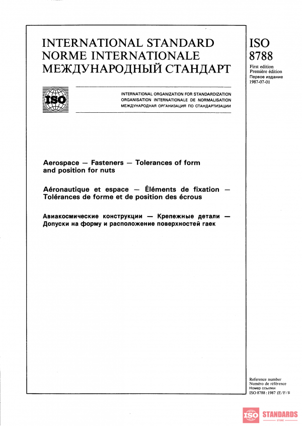 ISO 8788:1987 PDF