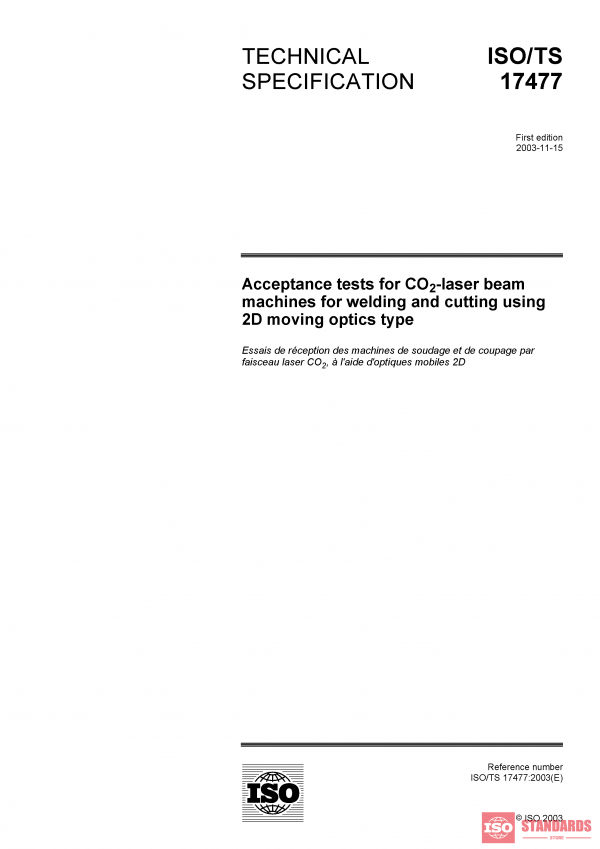 ISO/TS 17477:2003 PDF