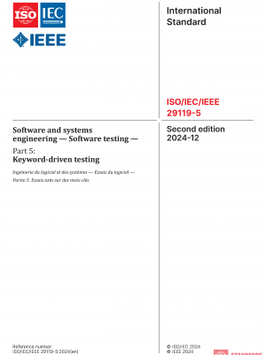 ISO/IEC/IEEE 29119-5:2024 PDF