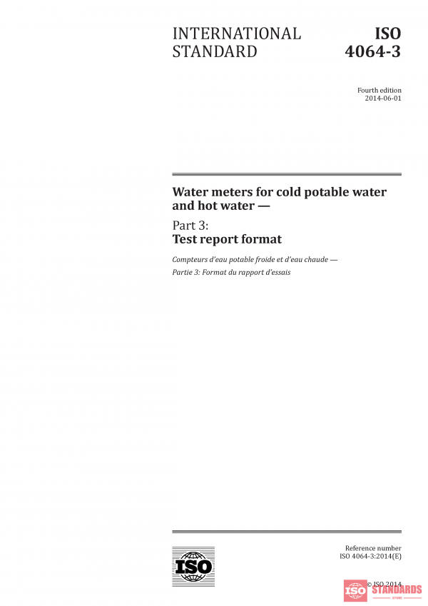 ISO 4064-3:2014 PDF