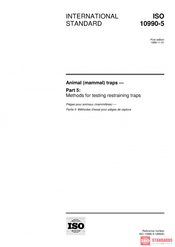 ISO 10990-5:1999 PDF