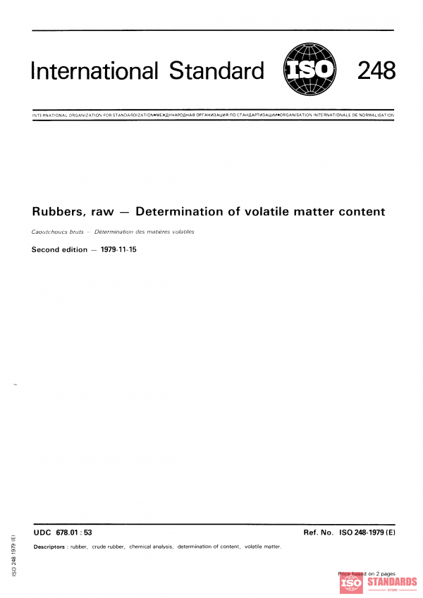 ISO 248:1979 PDF