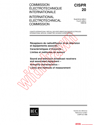 CISPR 20:1998 PDF