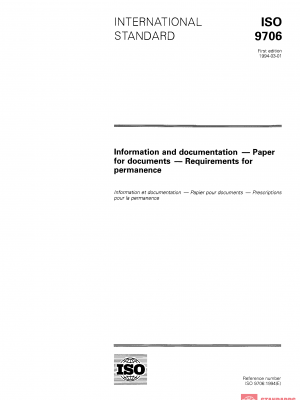 ISO 9706:1994 PDF