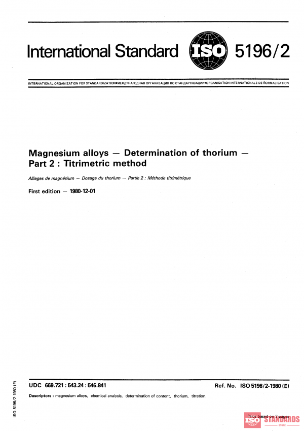 ISO 5196-2:1980 PDF