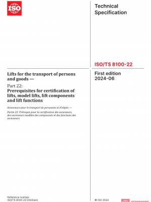 ISO/TS 8100-22:2024 PDF