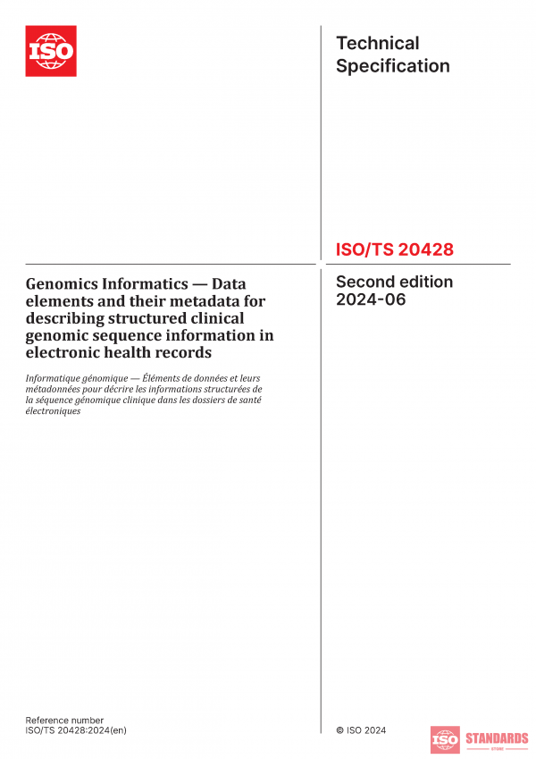 ISO/TS 20428:2024 PDF