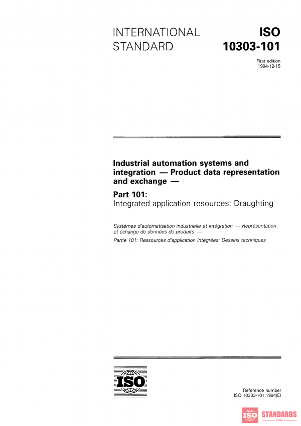 ISO 10303-101:1994 PDF