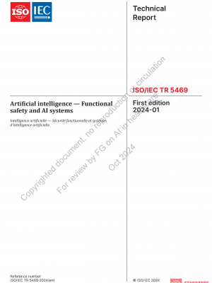 ISO/IEC TR 5469 WG:2024 PDF