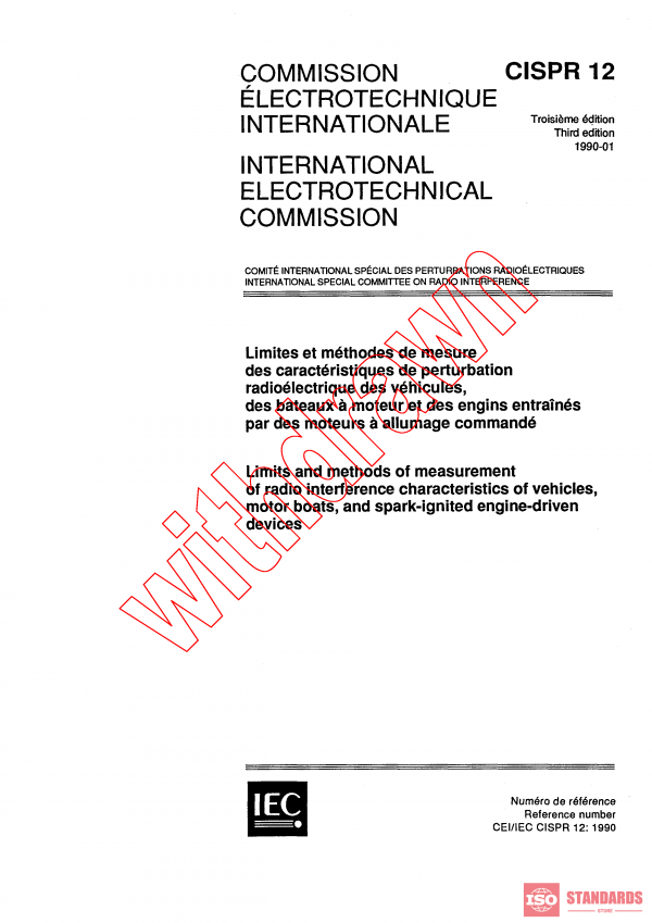 CISPR 12:1990 PDF