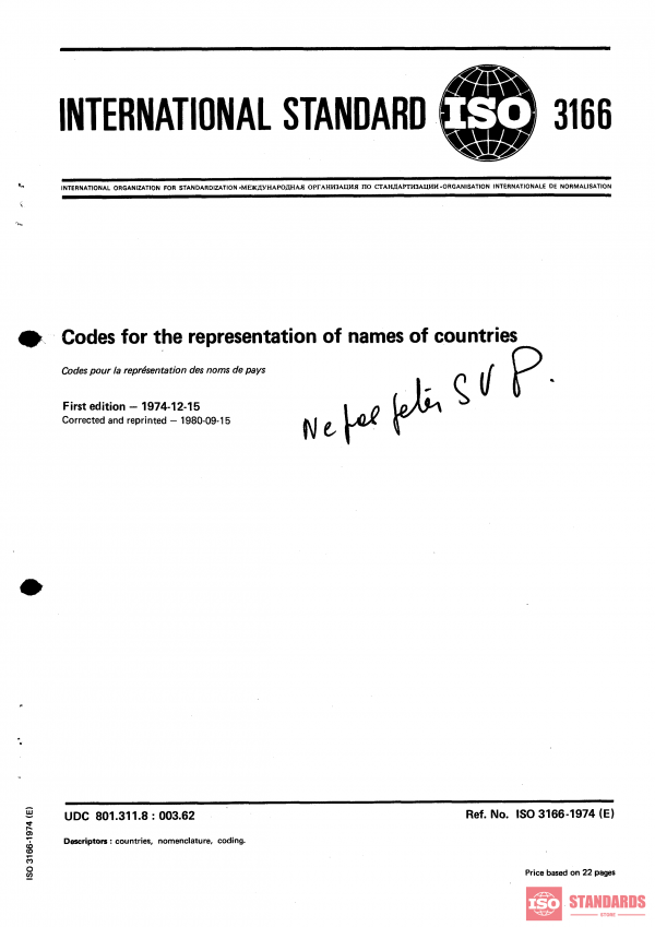 ISO 3166:1974 PDF
