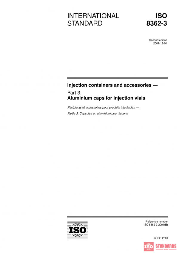 ISO 8362-3:2001 PDF
