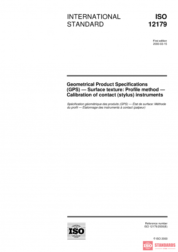 ISO 12179:2000 PDF