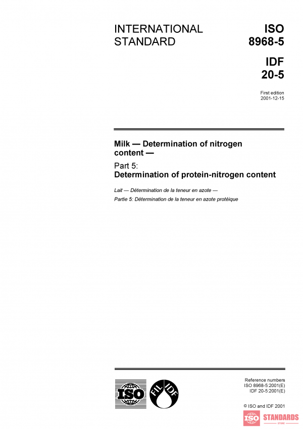 ISO 8968-5:2001 PDF