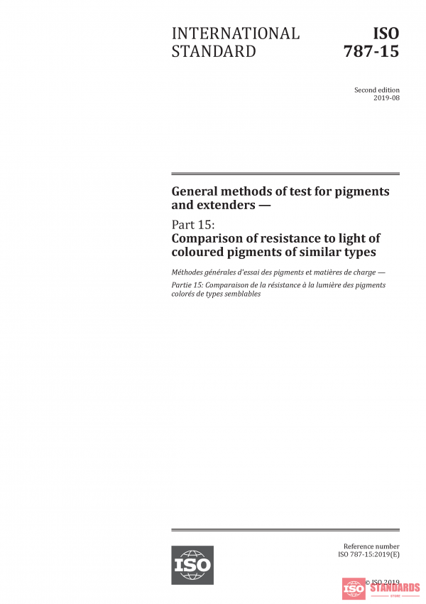 ISO 787-15:2019 PDF