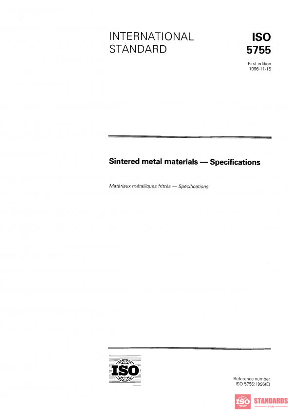 ISO 5755:1996 PDF