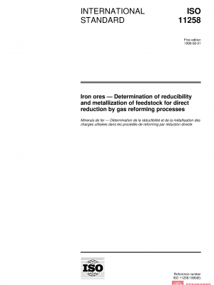 ISO 11258:1999 PDF