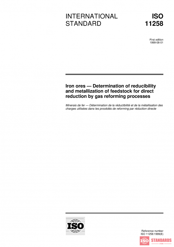 ISO 11258:1999 PDF