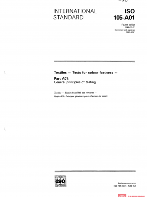 ISO 105-A01:1989 PDF