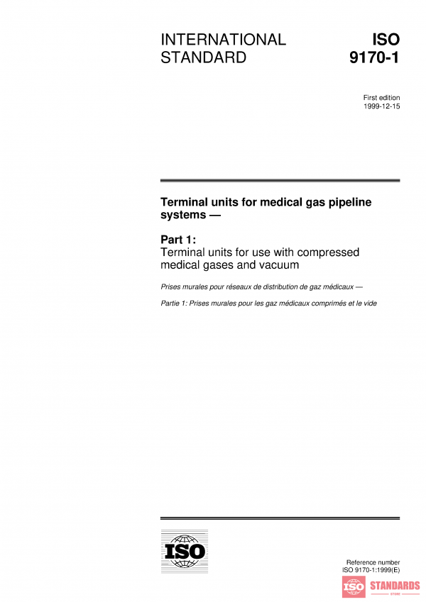 ISO 9170-1:1999 PDF
